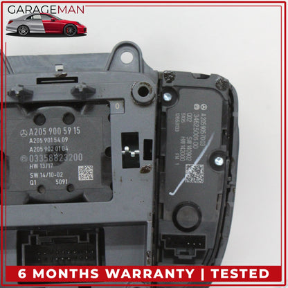 2015-2020 Mercedes W205 C300 Center Console Multi Function Control Switch OEM