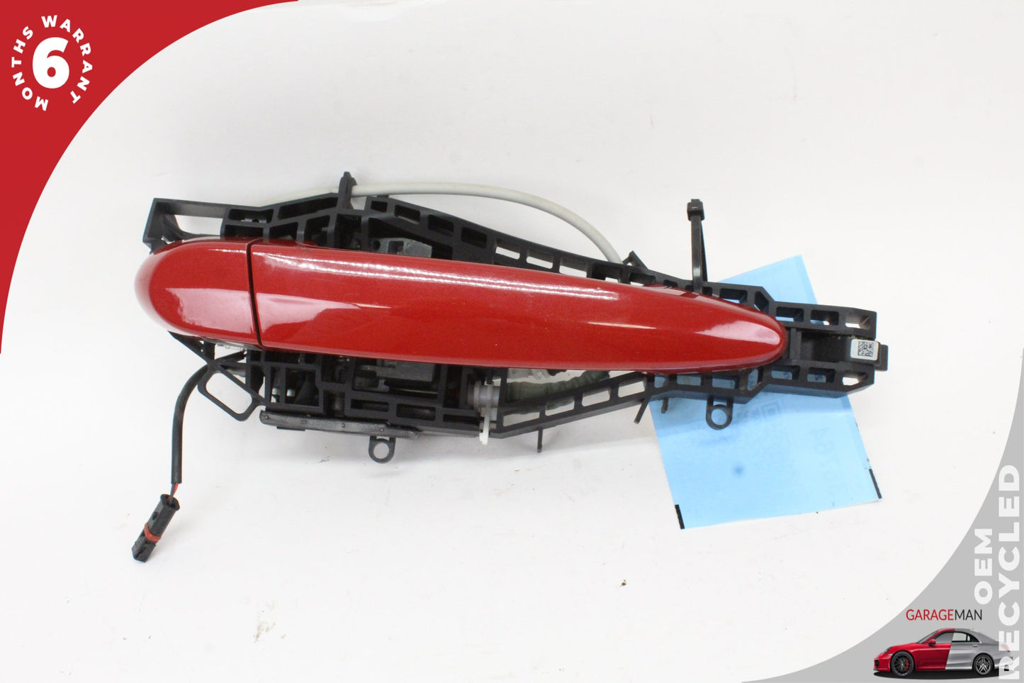 2012-2018 BMW 320i F30 Rear Right Side Exterior Door Handle Red 7332268 OEM