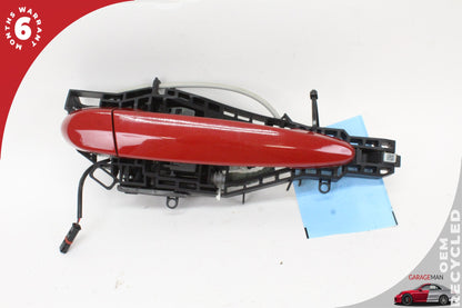2012-2018 BMW 320i F30 Rear Right Side Exterior Door Handle Red 7332268 OEM