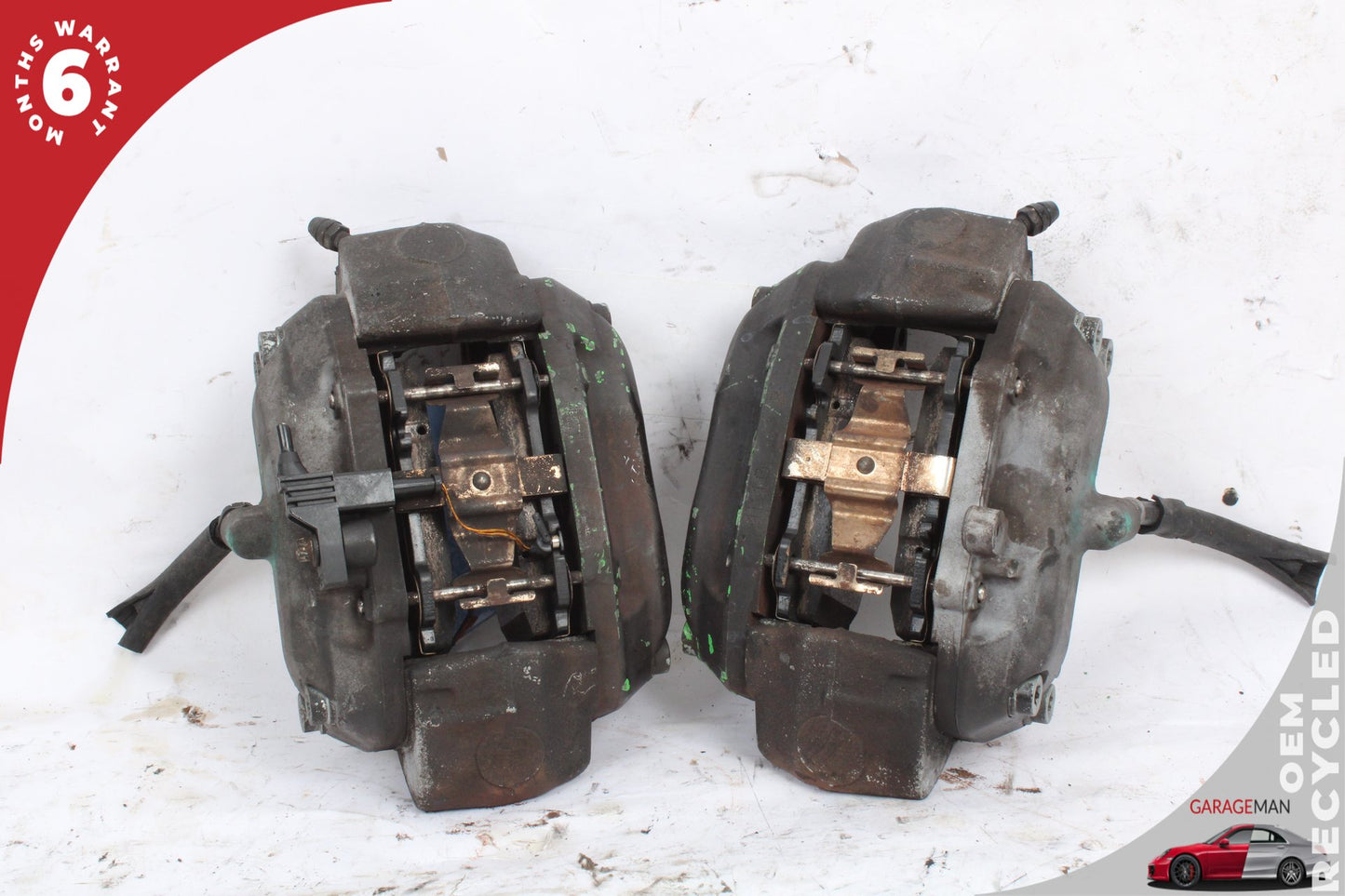 2003-2006 Mercedes-Benz SL500 R230 Convertible Front Left and Right Side Brake Caliper 0024202383 OEM