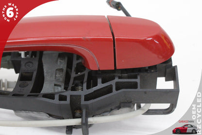 2012-2018 BMW 320i F30 Rear Right Side Exterior Door Handle Red 7332268 OEM