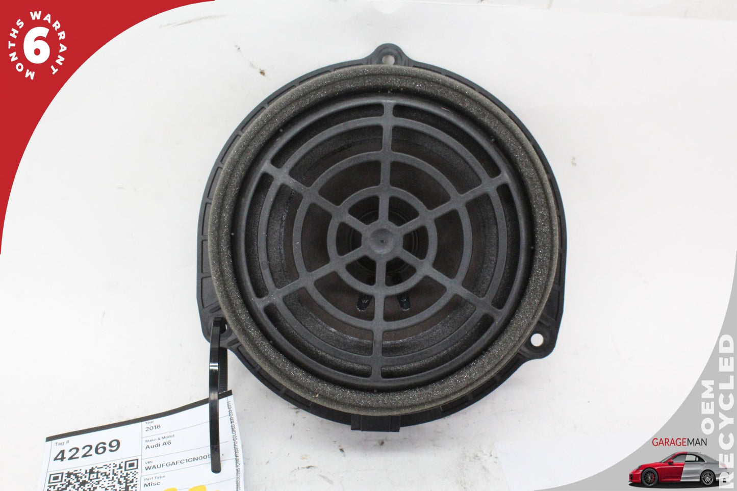 2012-2018 Audi A6 C7 Sedan Rear Left and Right Side Door Speaker 4G1035411 OEM