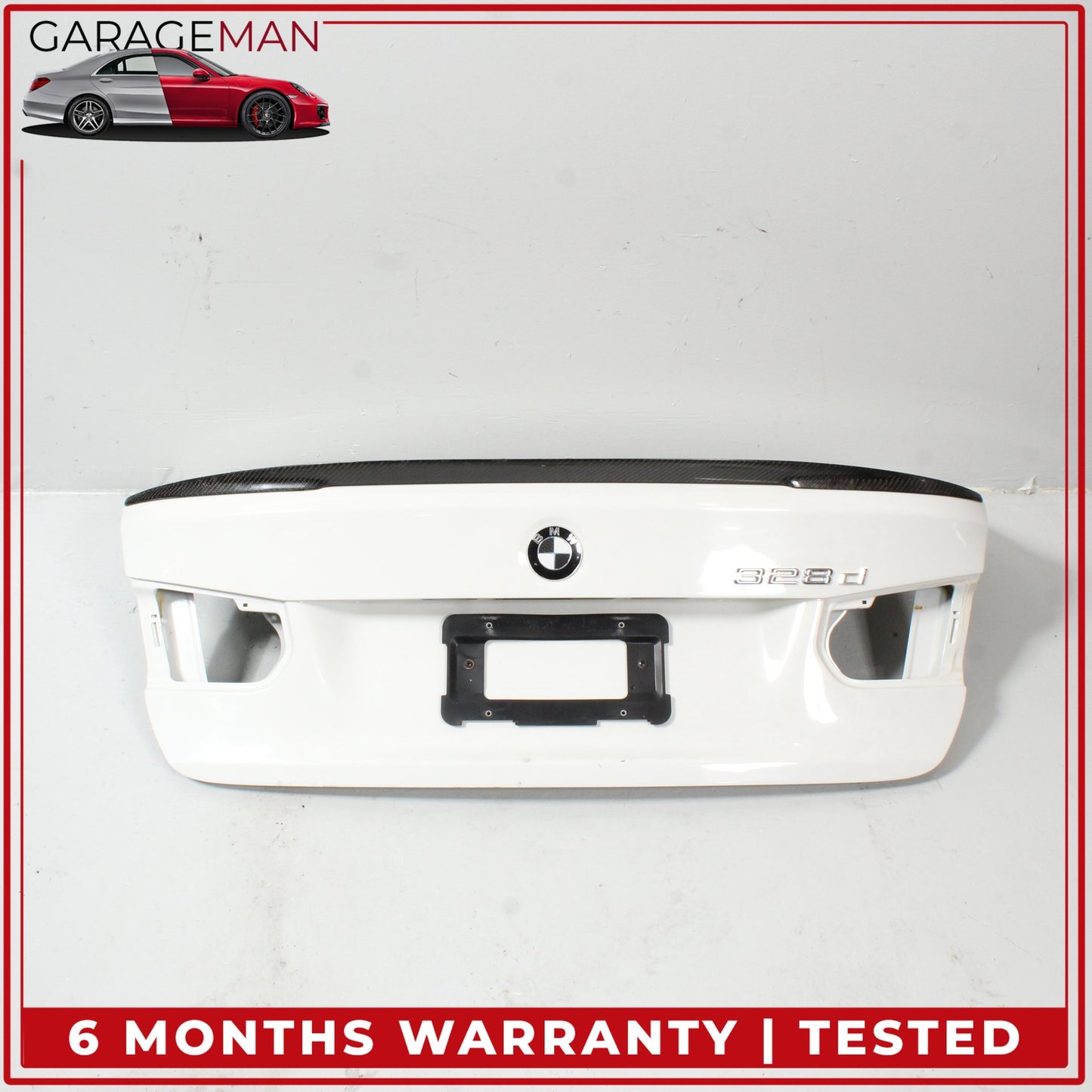 2012-2018 BMW 328d Rear Trunk Lid Deck Shell Panel Cover 7288757