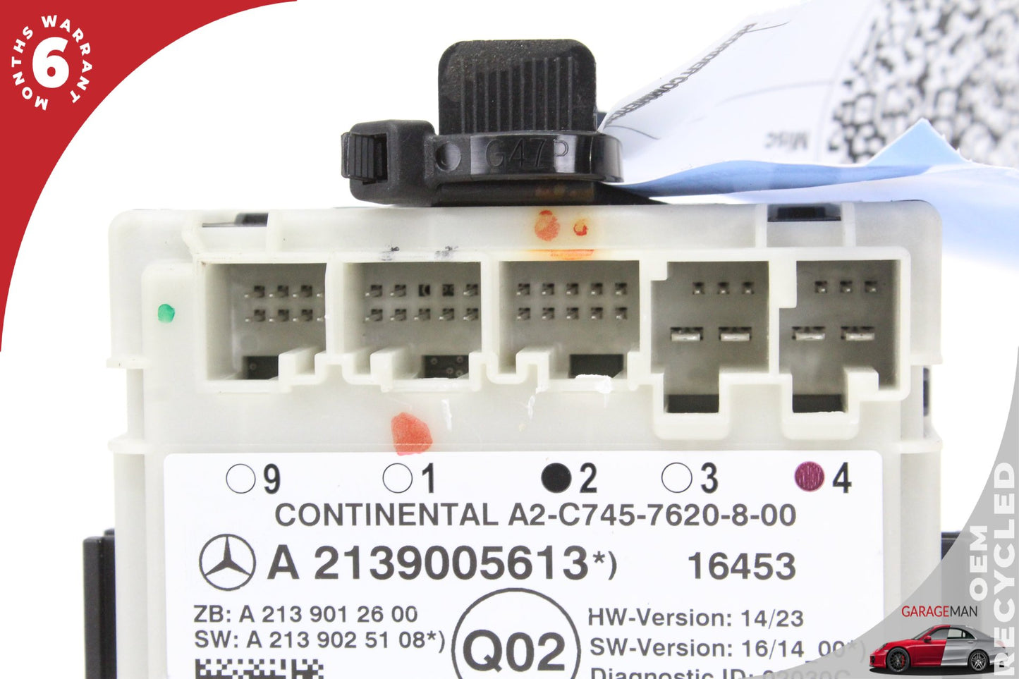 17-19 Mercedes-Benz E400 W213 Wagon Right Front Door Control Module 2139005613 OEM