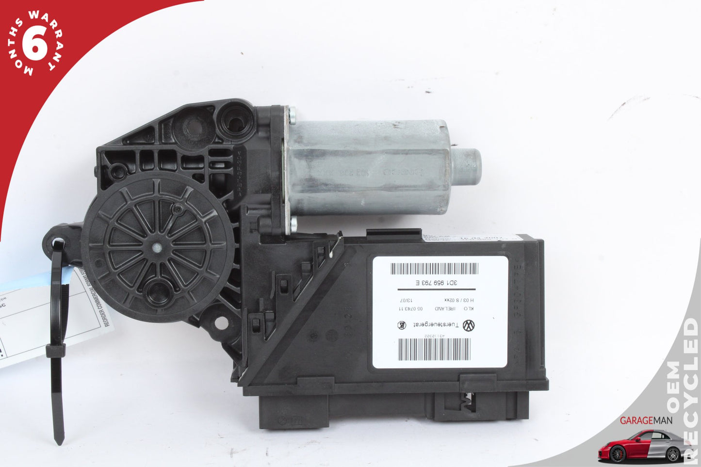 2003-2010 Porsche Cayenne 957 Front Left Door Power Window Motor 3D1959793E OEM