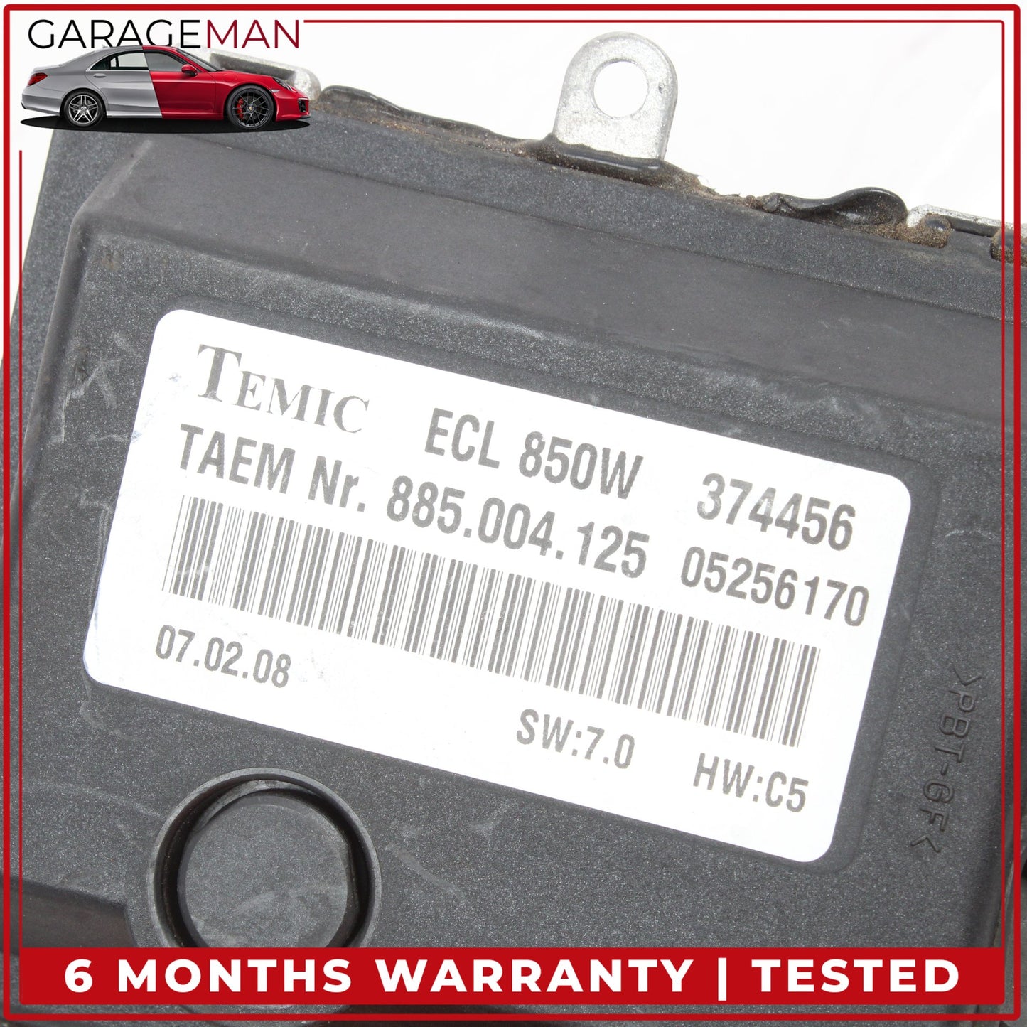 2002-2006 Mercedes W220 S430 Radiator Cooling Fan Motor Temic 2205000293 OEM