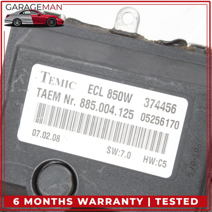 2002-2006 Mercedes W220 S430 Radiator Cooling Fan Motor Temic 2205000293 OEM