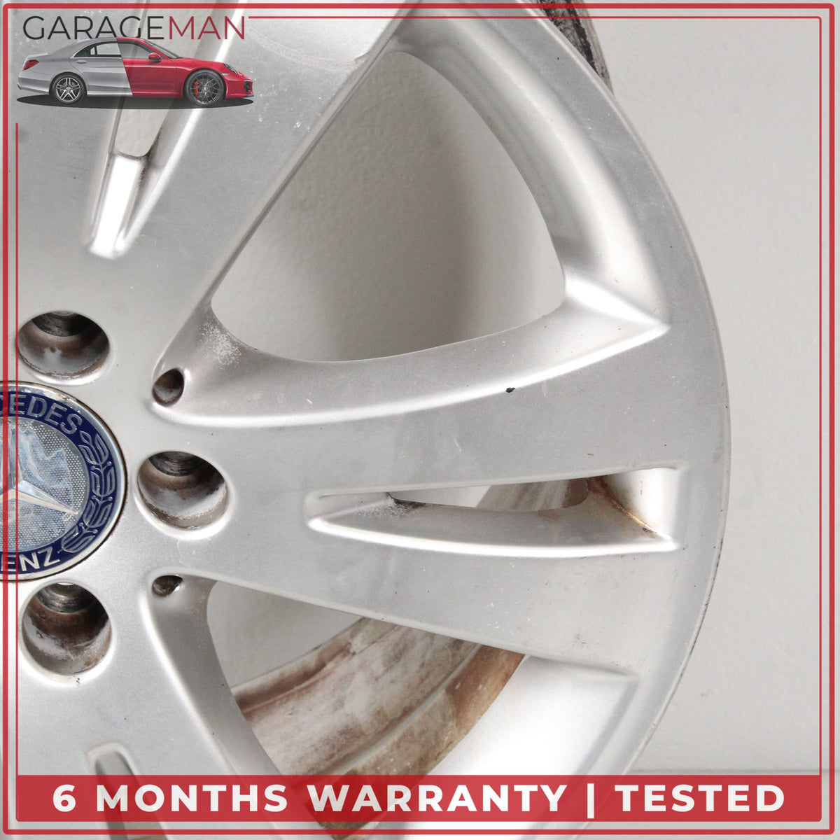 2008-2014 Mercedes W204 C300 C250 Front or Rear Wheel Rim 7.5JX17H2 ET47 OEM