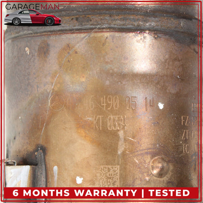 2014-2020 Mercedes W117 CLA250 GLA250 FWD Exhaust Downpipe 2464900514 OEM