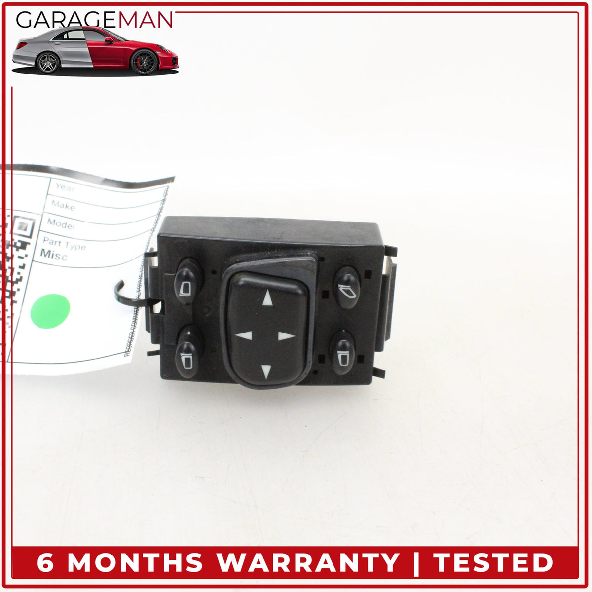 2000-2006 Mercedes W215 CL600 Side Rear View Mirror Adjust Switch Button OEM