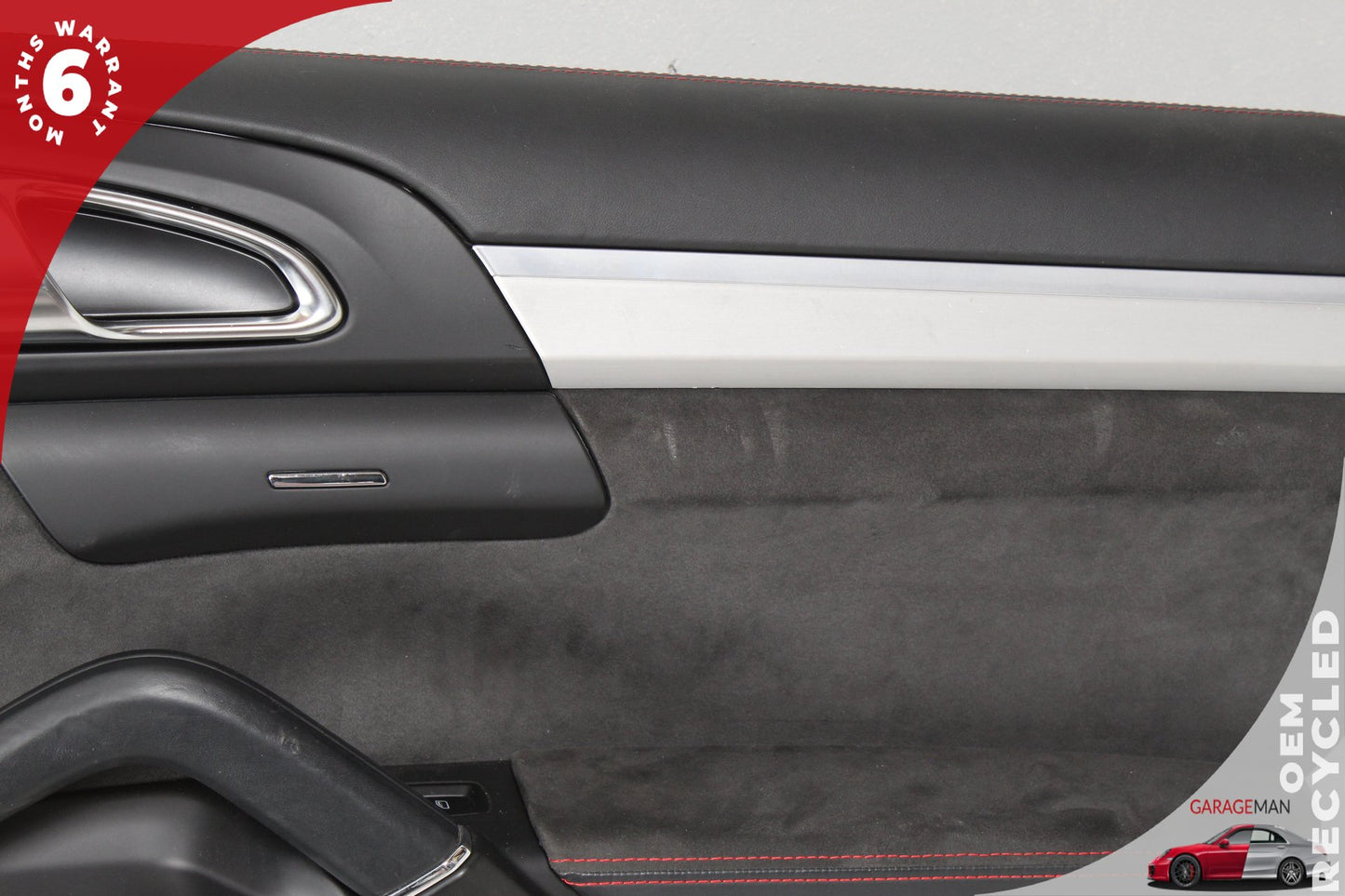 11-18 Porsche Cayenne 92A SUV Rear Right Side Interior Door Panel 95855530221