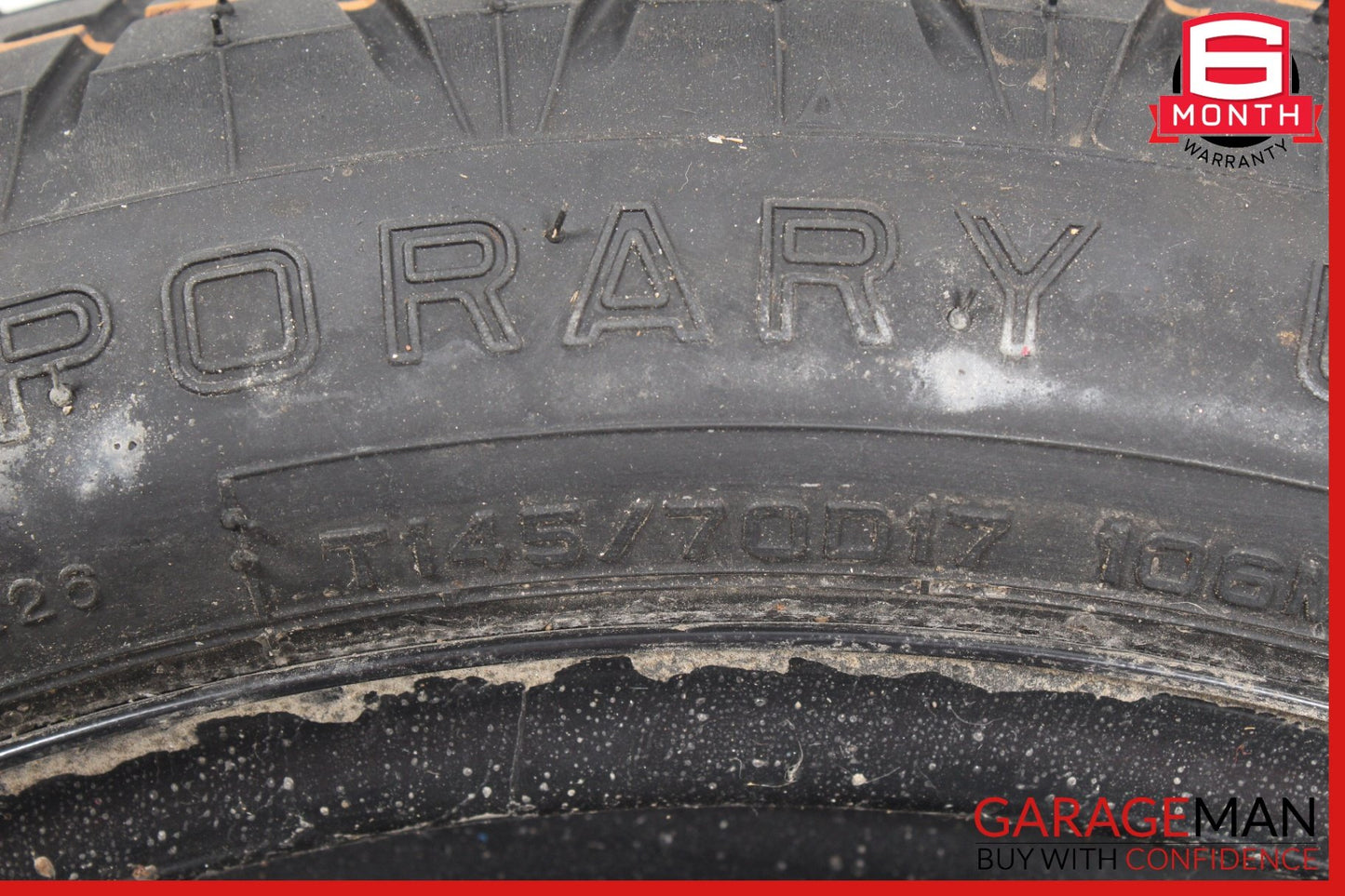 2018-2021 Subaru WRX Emergency Spare Tire Wheel Donut Rim T145/70D17 106M OEM