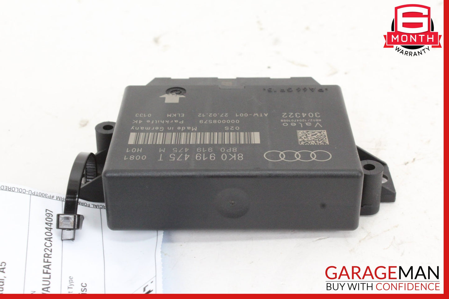 2008-2012 Audi A5 Parking Assist Distance Control Module Unit 8K0919475T OEM