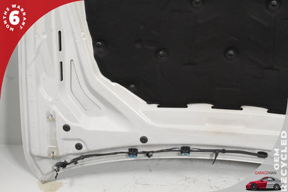 11-16 BMW 550i F10 Sedan Front Hood Bonnet Panel 41617207194