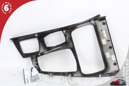 2011-2016 BMW 528i F10 Center Console Shifter Wood Trim Cover Panel 9206389 OEM
