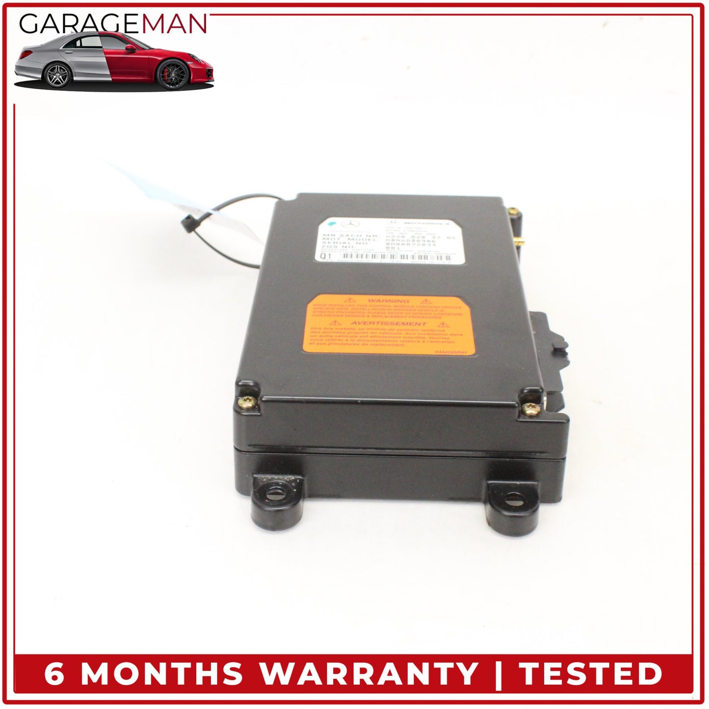 2003-2006 Mercedes-Benz SL500 R230 Convertible Voice Command Control Module 2208204785