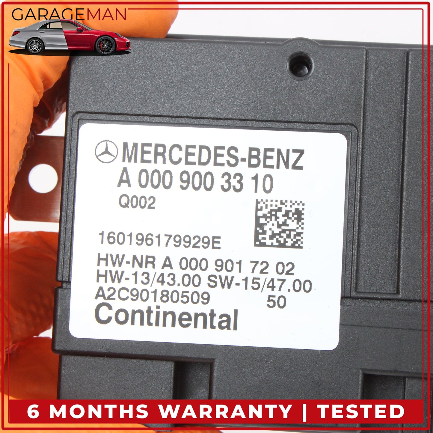 2014-2020 Mercedes W222 S550e Fuel Pump Control Module Unit 0009003310 OEM