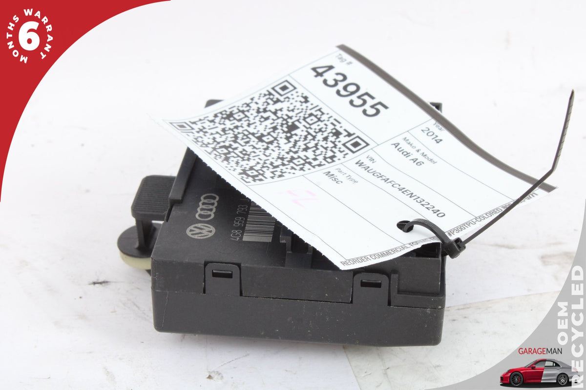 2012-2018 Audi A6 Sedan Front Left Driver Side Door Control Module Unit 4G8959793J Genuine