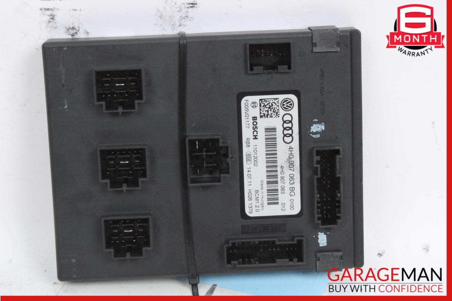 2012-2018 Audi A6 C7 Sedan On Board Supply Body Control Module 4H0907063 OEM