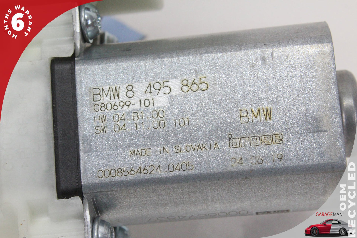 19-24 BMW M340i 330e 330i G20 Front Left Driver Side Window Regulator Motor