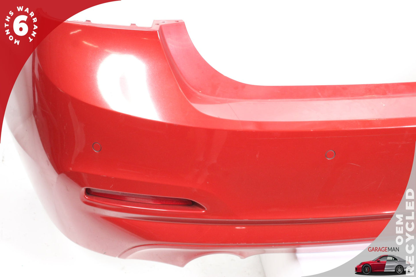 2012-2018 BMW 320i 328i F30 Rear Bumper Cover Panel Assembly Red 8056497 OEM