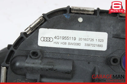 2012-2018 Audi A6 A7 Windshield Washer Wiper Linkage w/ Motor 4G1955023C OEM