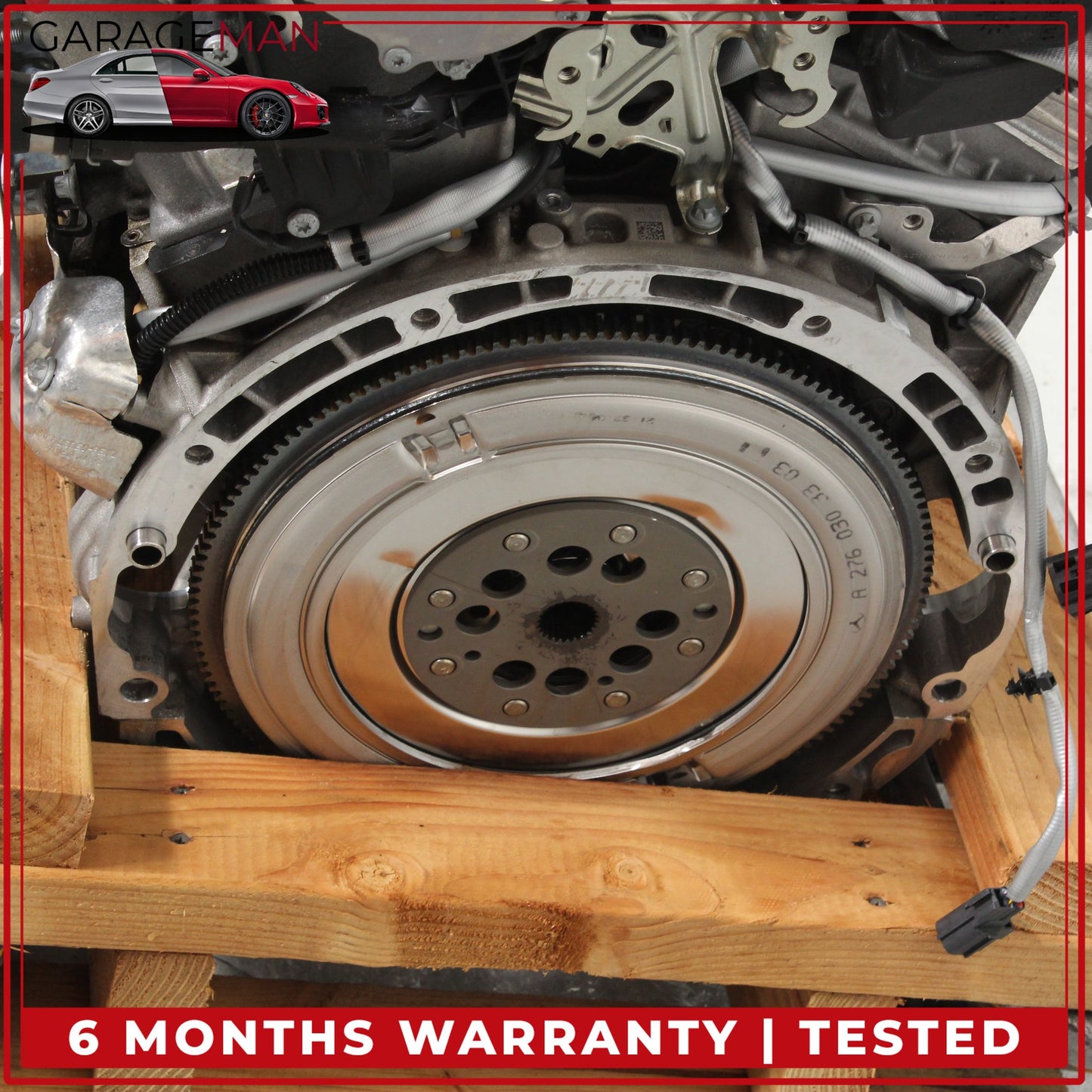 2015-2017 Mercedes-Benz S550e W222 RWD 3.0L V6 M276 Engine Motor Assembly 276.824 103k