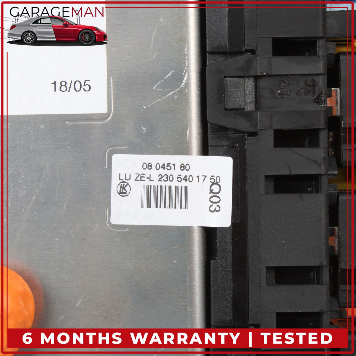 2003-2012 Mercedes R230 SL500 Front Left Side SAM Fuse Box Control Module OEM