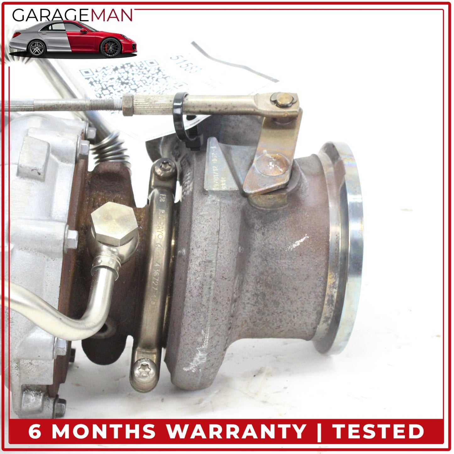 2008-2017 BMW 550i 650i 750i X5 N63 Left or Right Side Turbocharger 7576985 OEM