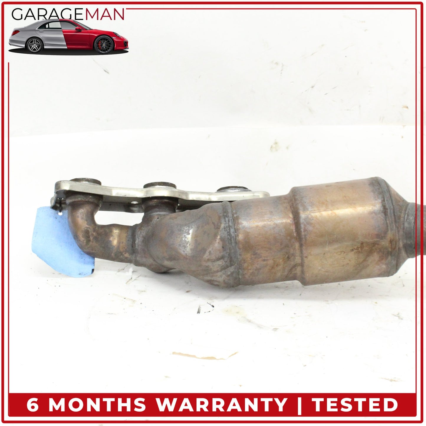 2011 BMW 528i F10 Sedan Exhaust Downpipe 7591446 OEM