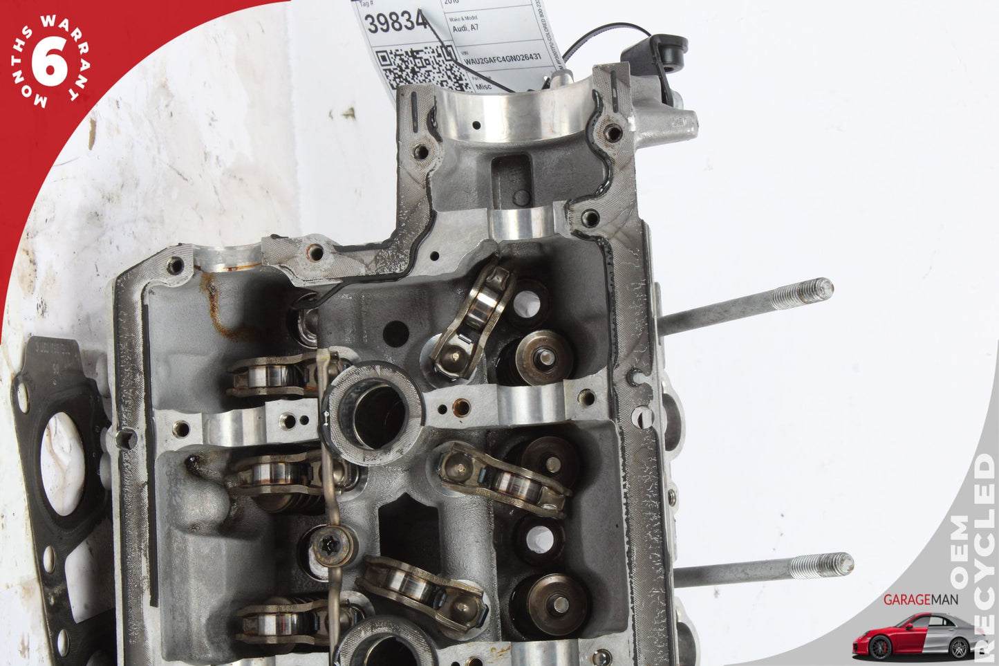 2015-2019 Audi A7 A6 A8 S4 S5 Q7 3.0L Left Side Cylinder Head 06E103403AA OEM