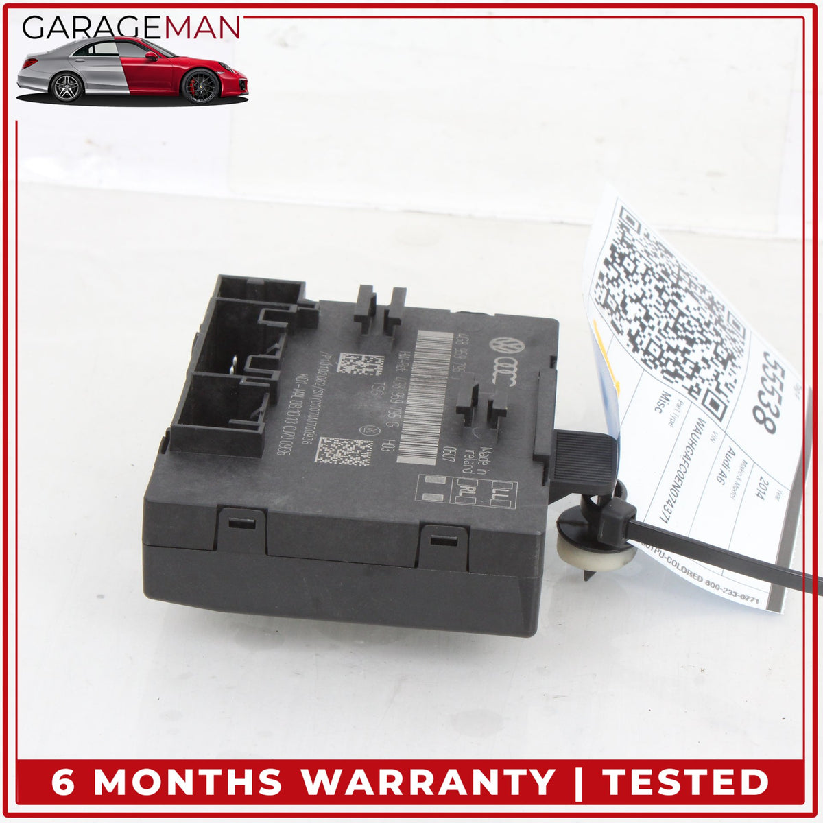 2012-2018 Audi A6 Rear Left or Right Door Control Module Unit 4G8959795J OEM