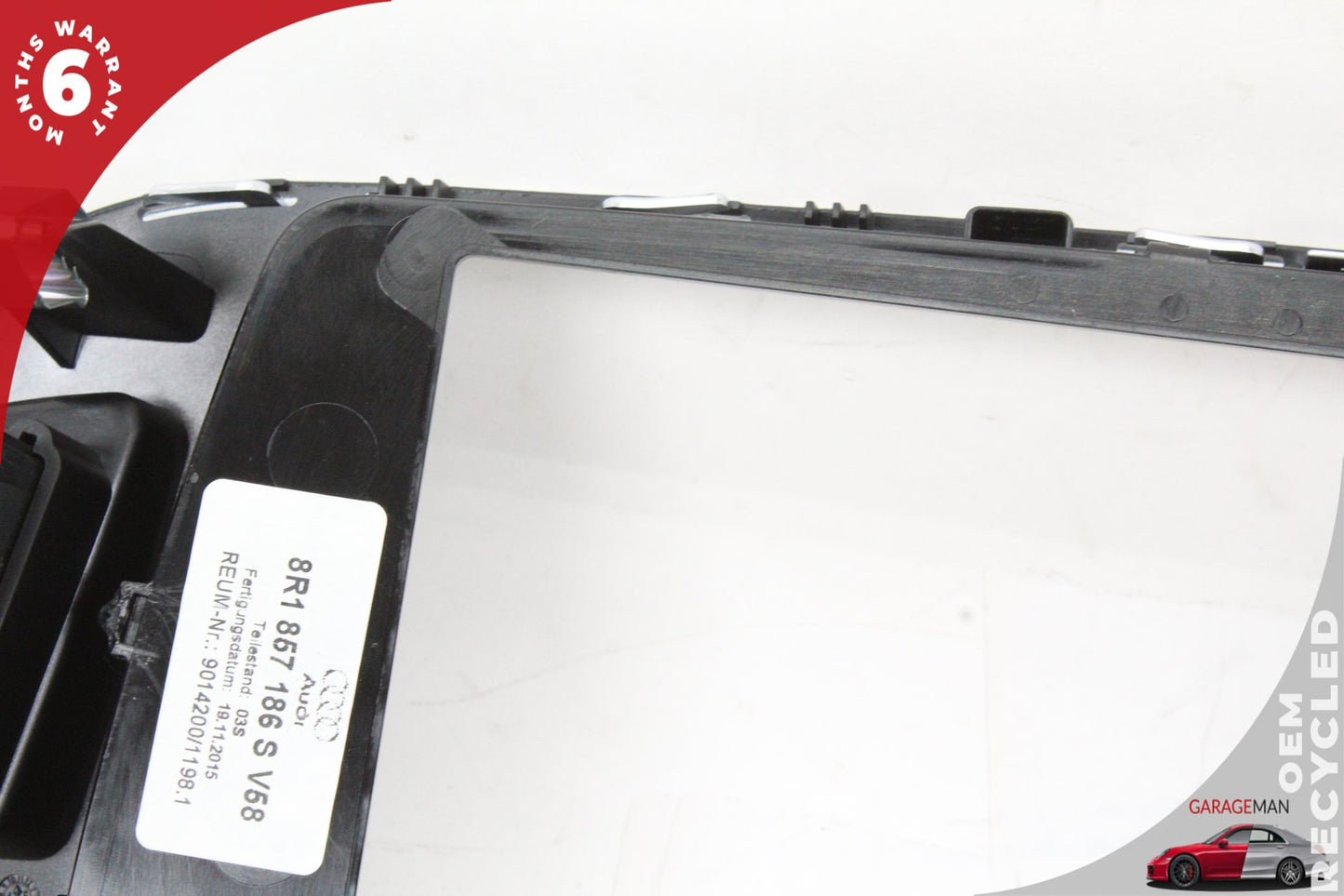 2009-2017 Audi SQ5 Dash Dashboard Center Display Screen Bezel Trim Cover OEM