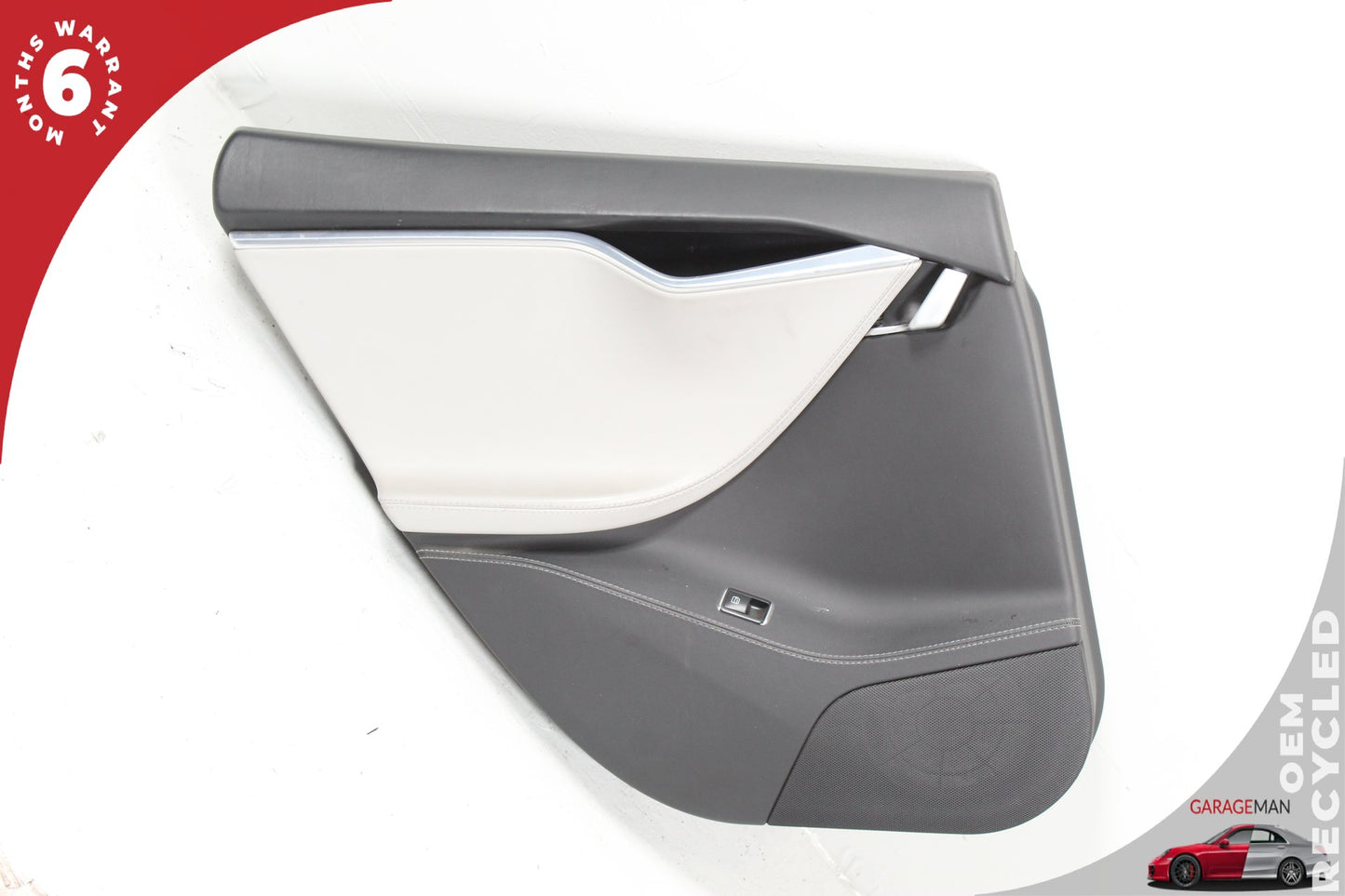2012-2020 Tesla Model S Rear Left Driver Side Door Trim Panel 600613338L OEM