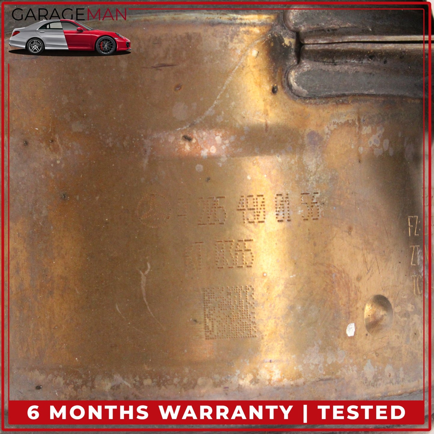 2015-2020 Mercedes W205 C300 E300 GLC300 M274 Exhaust Downpipe 2054900156 OEM