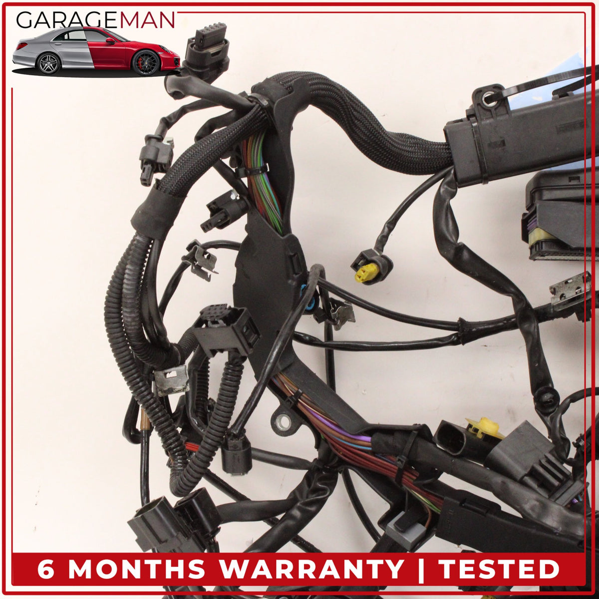 2006-2009 Mercedes W203 C230 Engine Wiring Harness w/ Ignition Coils OEM