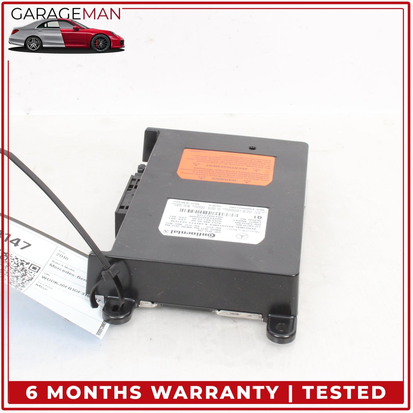 2014-2017 Mercedes C207 E400 Coupe Tele Aid Control Module Unit 2539004500 OEM