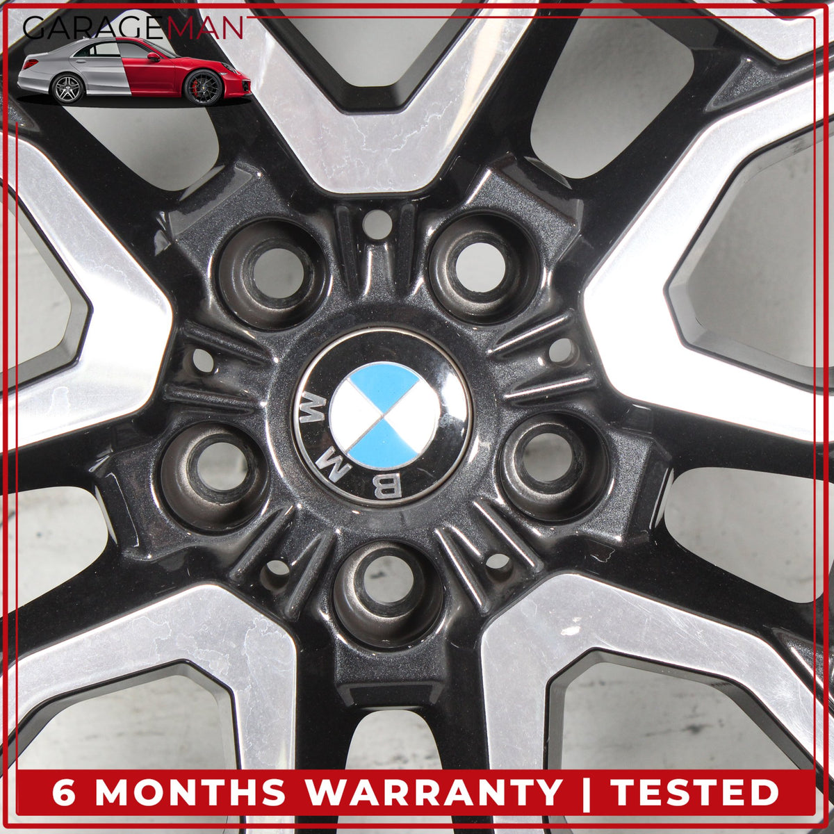 2023-2025 BMW X1 X2 Front or Rear Wheel Rim Style 867 8JX19H2 ET46 6898041 OEM