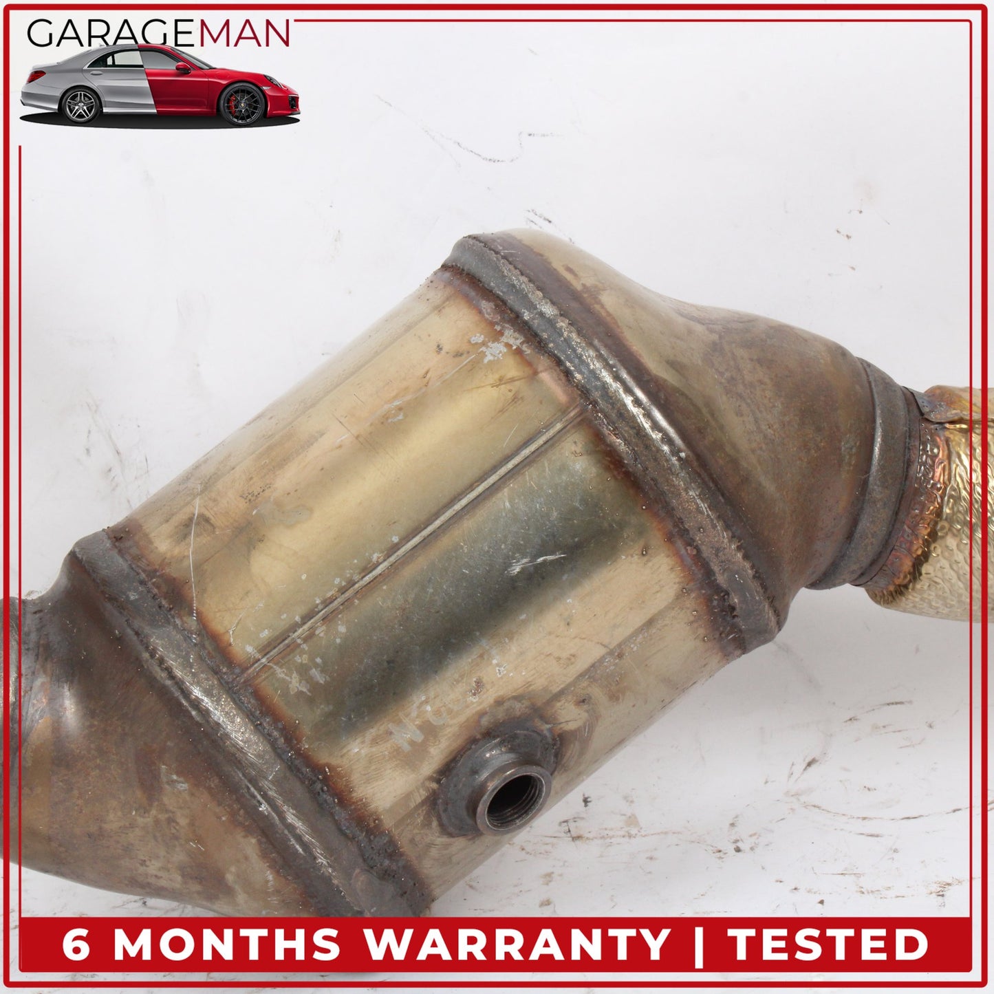 2013-2018 Audi S8 A8 S6 S7 RS7 4.0L V8 Left Exhaust Downpipe 4G0131703AJ OEM