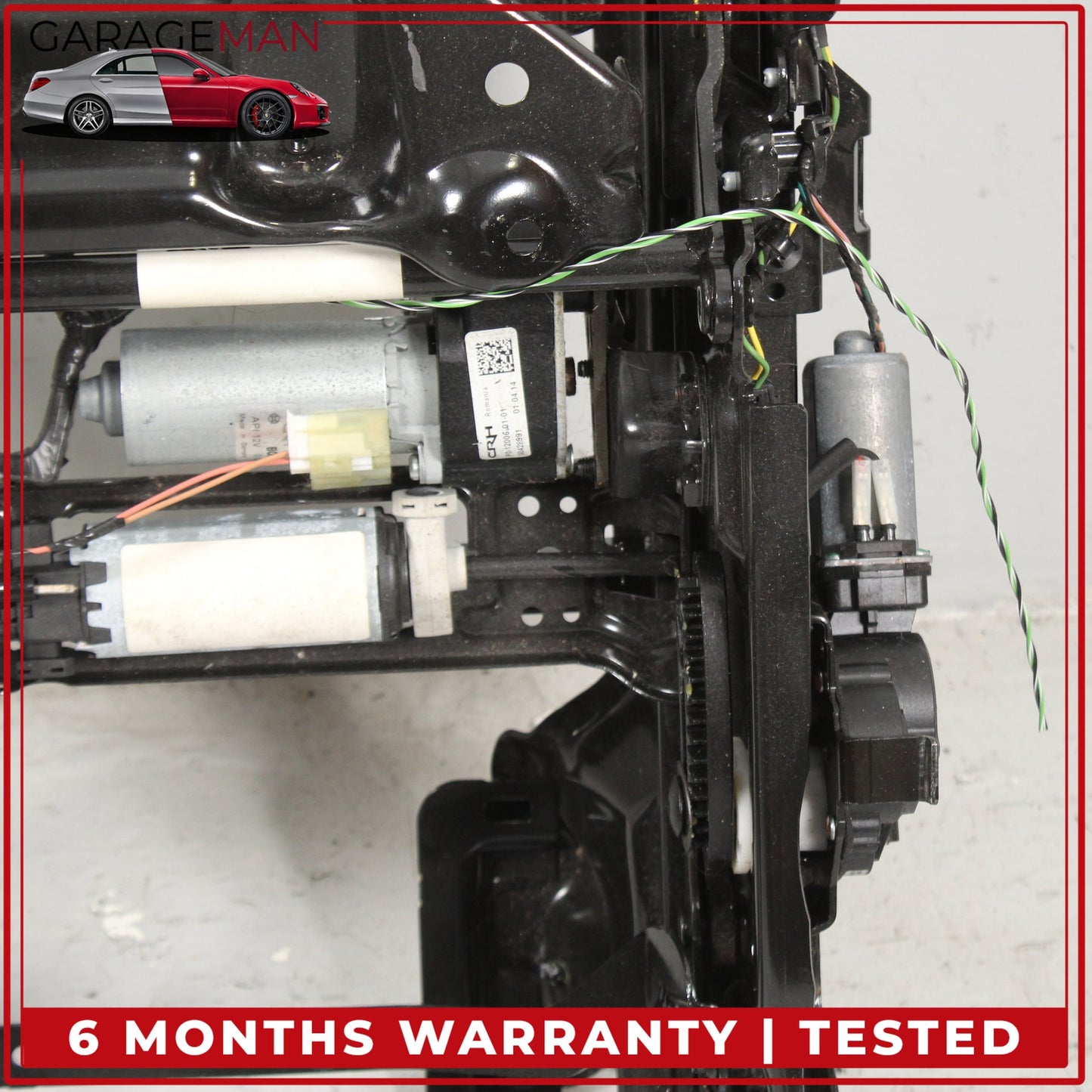 2011-2016 Land Rover LR4 Front Right Side Seat Track Rail Frame w/ Motors OEM