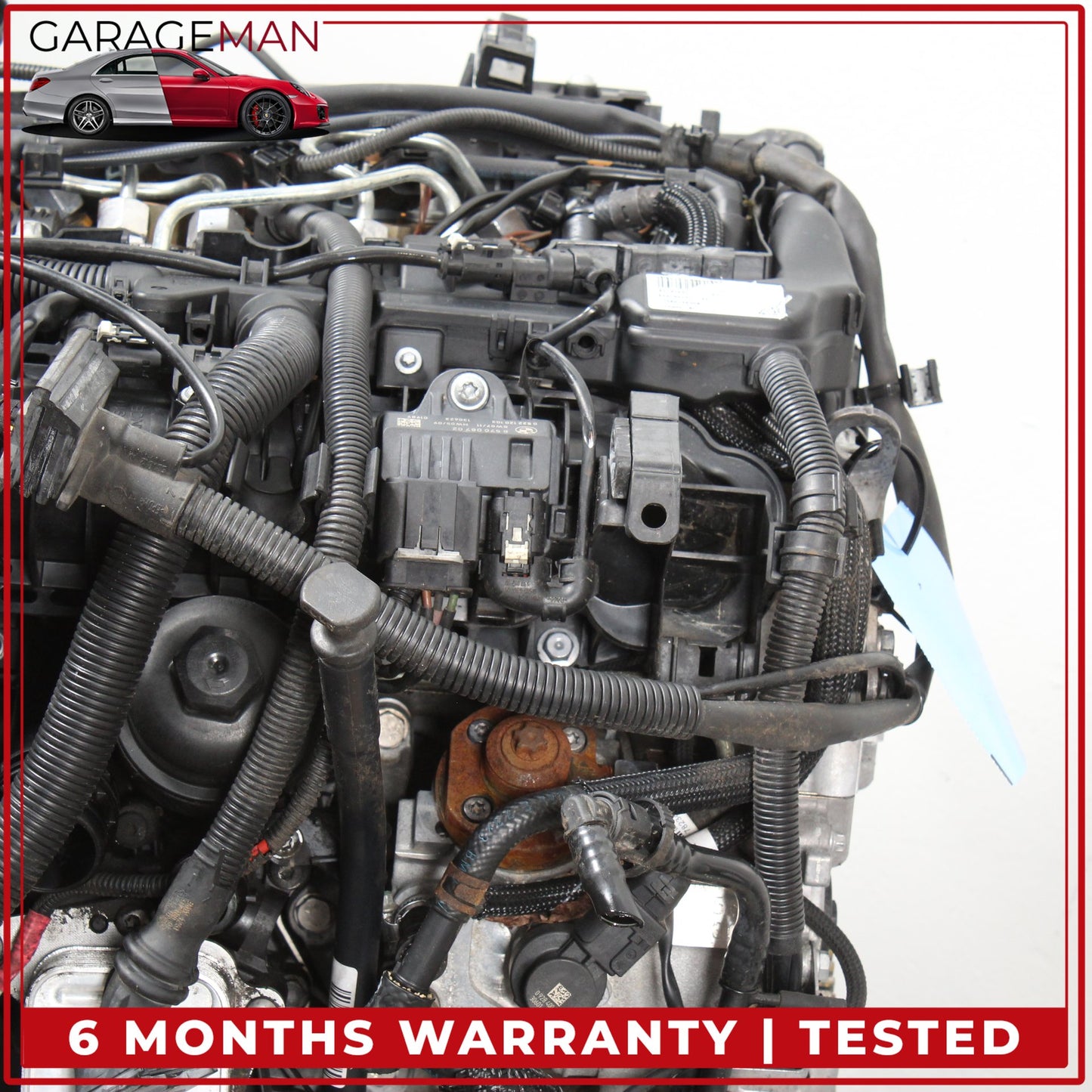 2014-2018 BMW 328d RWD 2.0L Diesel Engine Motor Assembly N47D20O1 mileage 140k