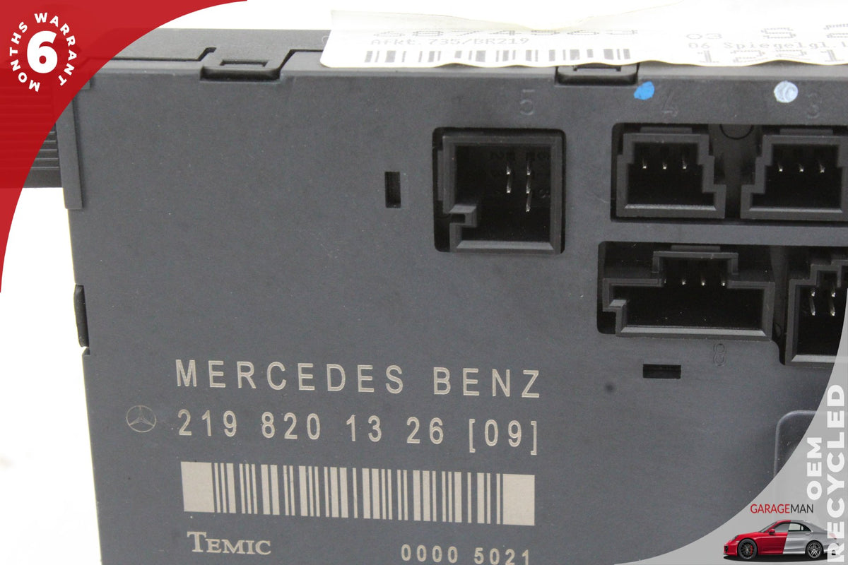 2006-2011 Mercedes-Benz CLS500 W219 Sedan Left Front Door Control Module 2198201326 OEM
