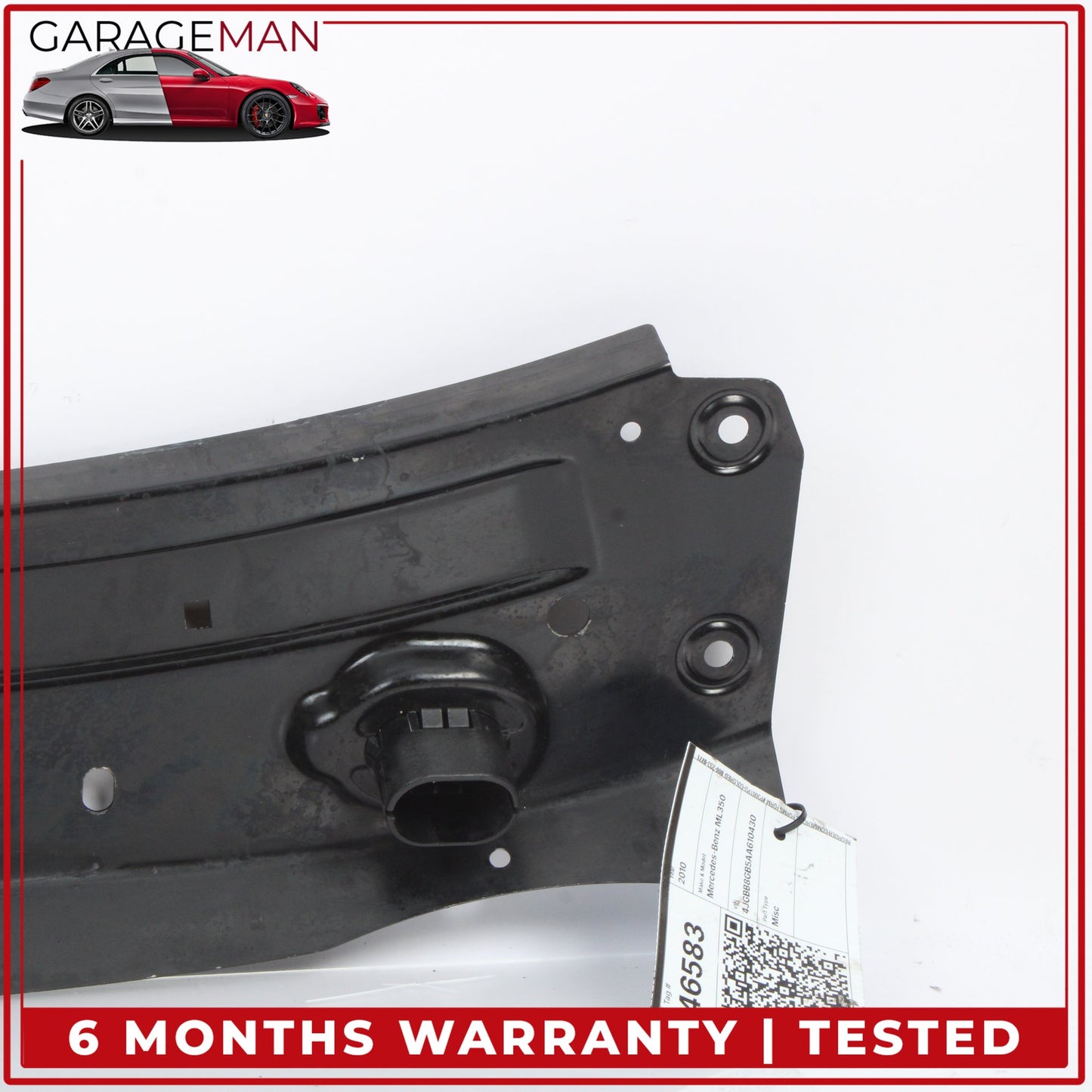 2006-2012 Mercedes W164 ML350 Front Upper Radiator Support Tie Bar OEM