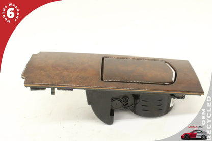 2010-2016 Porsche Panamera 970 Rear Center Console Cupholder Trim Panel OEM