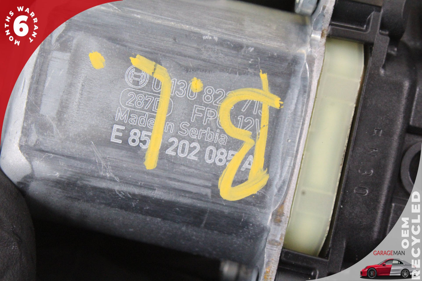2019-2024 Audi A3 S3 Q3 Rear Left Side Window Regulator Motor 5Q0959801 OEM