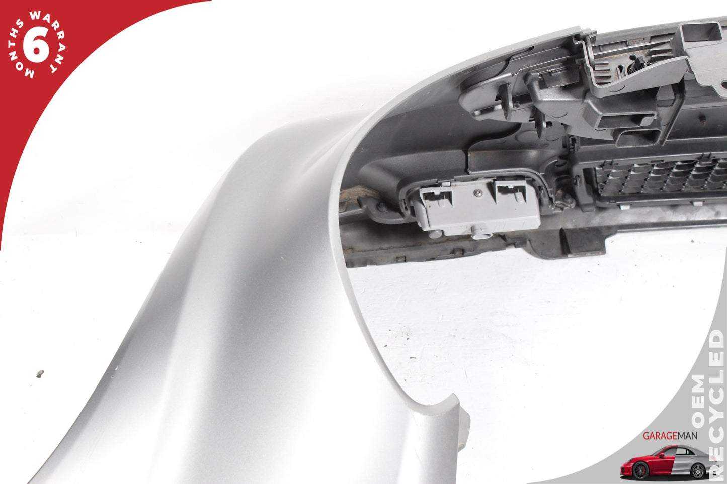 2008-2015 Smart Fortwo 451 Sedan Front Bumper With Fender Complete Titania Grey Matt