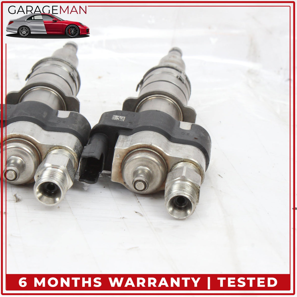 2007-2016 BMW 650i 750i N54/N63 Engine Motor Fuel Injector Set of 4 Index-12 OEM