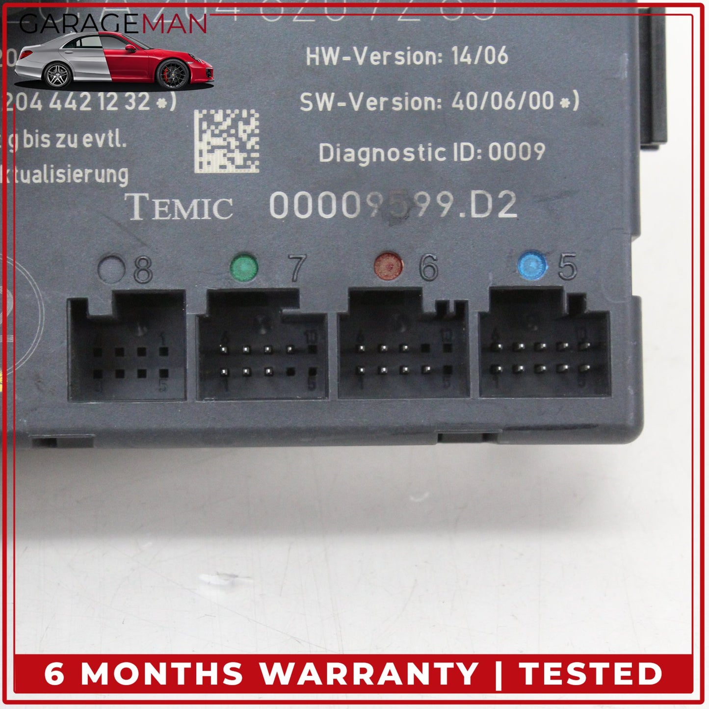 2008-2018 Mercedes-Benz C300 w204 Sedan Right Front Door Control Module 2048207285 OEM