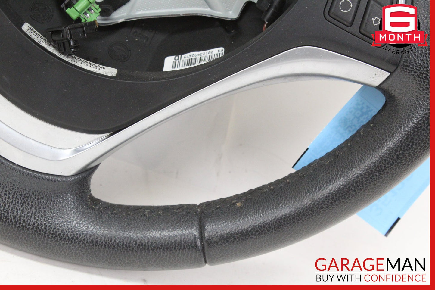 2013-2015 BMW 128i X1 Front Left Driver Side Steering Wheel Black 6853131 OEM