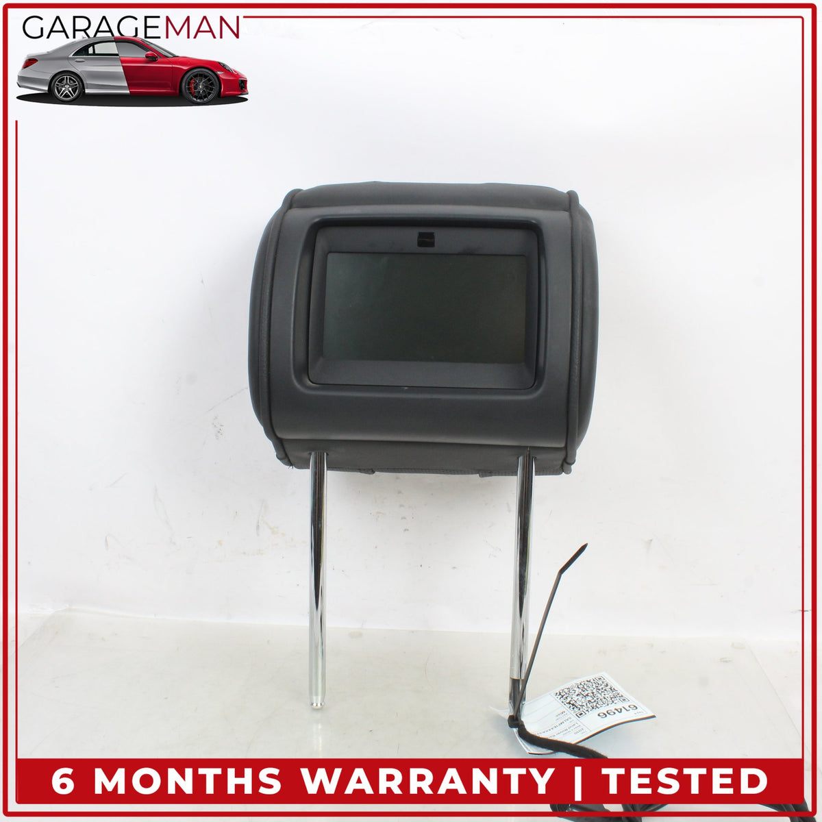 2010-2012 Range Rover L322 Front Left or Right Side Head Rest w/ Screen OEM